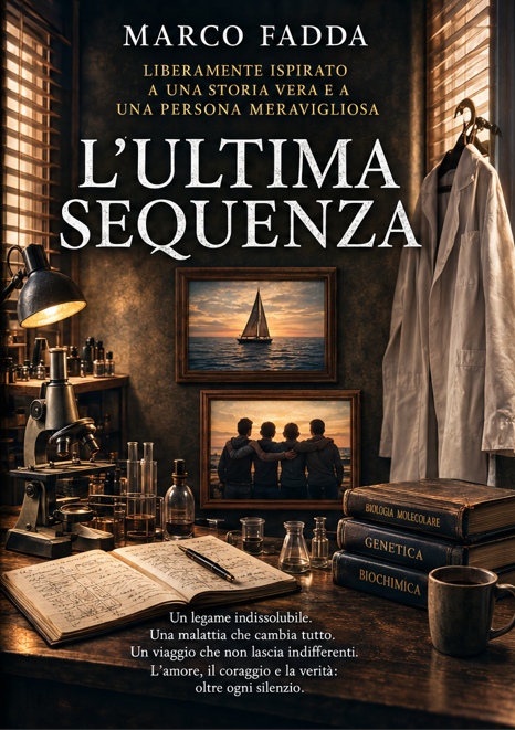 Copertina originale di L’Ultima Sequenza di Marco Fadda